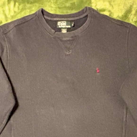 Vintage Polo Ralph Lauren Sweatshirt, Thick/Heavy Fleece Cotton. Size L (4349) - Picture 3 of 7